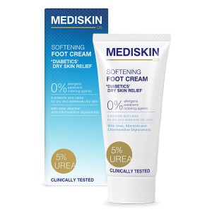 Омекотяващ крем за крака с уреа Mediskin – Rosa Impex